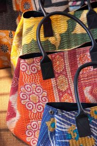 Quilted cotton bags