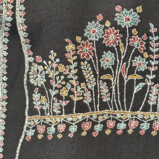 Embroidered pashmina